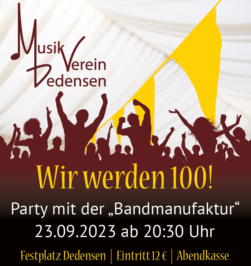 100 Jahre Musikverein Dedensen